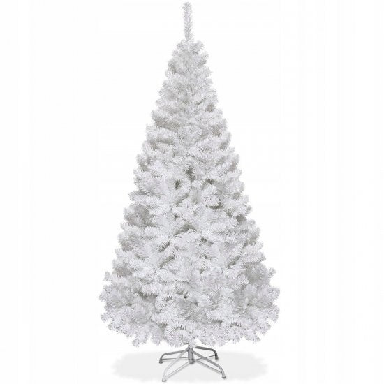 Künstlicher Weihnachtsbaum Coast - mit Ständer - PVC - Metall - 210 cm - weiß