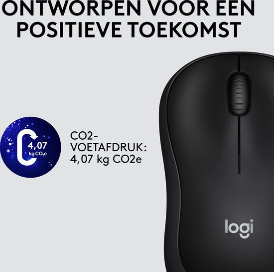 Logitech M220 Silent – Kabellose Maus – USB-Nano-Empfänger – Grau