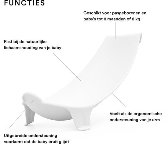 Stokke Flexi Bath für Neugeborene – Stütze, Weiß