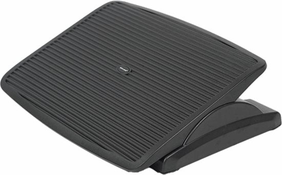 BRASQ Ergonomische Fußstütze für den Schreibtisch - Schreibtischzubehör - Verstellbar - Anti-Rutsch - Fußstütze Bank