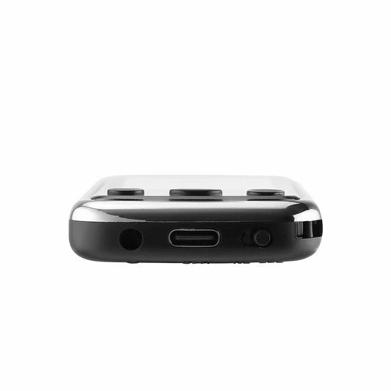 Denver MP3 Player inkl. Ohrhörer - Erweiterbar bis zu 128GB - Shuffle/Repeat Modus - Kinder und Erwachsene - Befestigungsclip - AUX - MPS320B - Schwarz