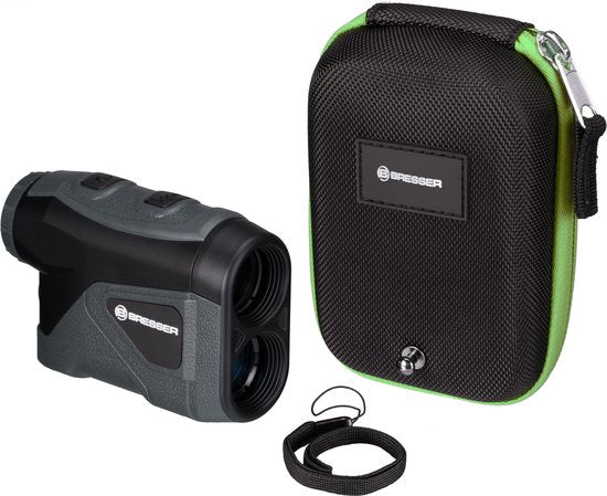 Bresser Entfernungsmesser - 6x24 - OLED Laser - Kompakt - Misst bis zu 800m und 300 km/h