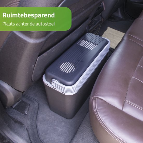 Bo-Camp - Autokühlbox - Arktis - Grau - Polyethylen - 12 Volt - 12 Liter