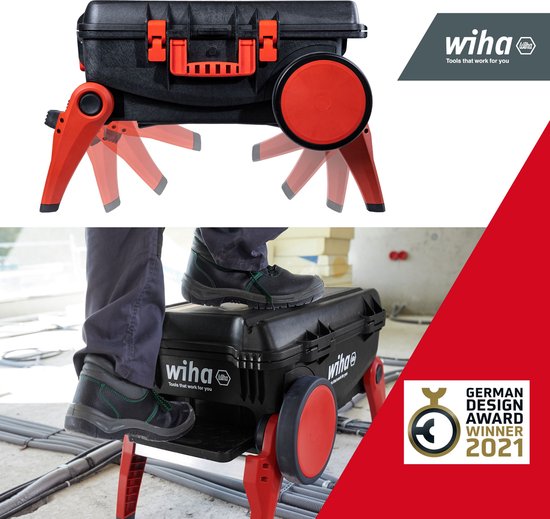Werkzeugkoffer XXL III (Solo) für Elektriker – WIHA 44129