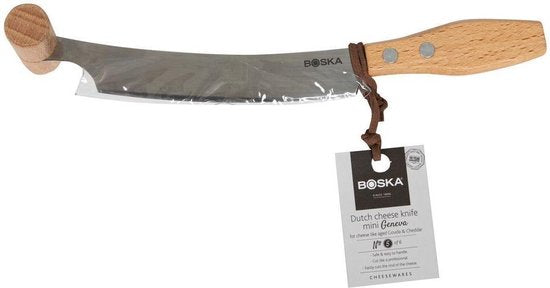 Boska Dutch Cheese Knife Mini Geneva No.5 - Käsemesser Hartkäse - Käsemesser alter Käse - Edelstahl - Küchenutensilien - Küchenzubehör - 10 Jahre Garantie