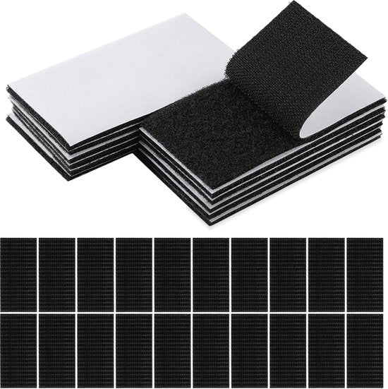 Luft Velcro Sewable - 10 Stück - 5x10cm - Klettverschluss - Klettband - Band