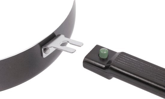 Bo-Camp Bratpfanne – Sprint ECO – Campingpfanne – Abnehmbarer Stiel – Ø 26 cm