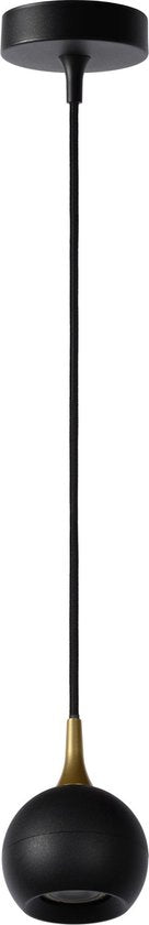 Lucide FAVORI – Hängeleuchte – Ø 9 cm – 1xGU10 – Schwarz