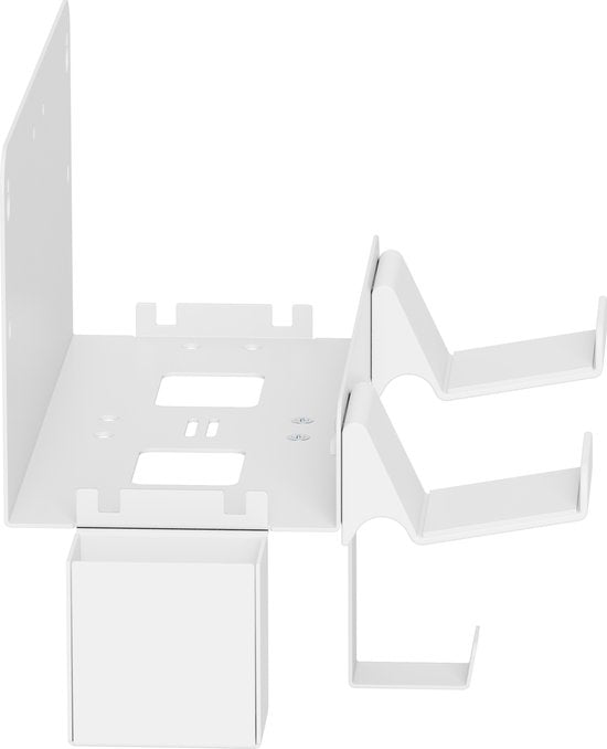 Wandhalterung universal geeignet für Playstation-Konsole - Konsolenhalterung Spielkonsole universal - Standard-Wandhalterung zur Aufbewahrung von Spielkonsolen-Controllern Headset