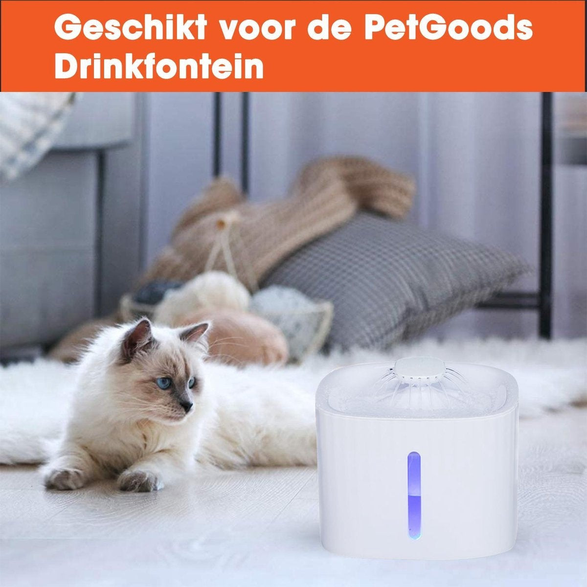 PetGoods Trinkbrunnen-Filter - Nachfüllset: 6 Stück - Katzen & Hunde