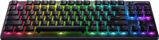 Razer DeathStalker V2 Pro Tenkeyless – Kabellose Gaming-Tastatur – TKL – RGB – QWERTY – Schwarz