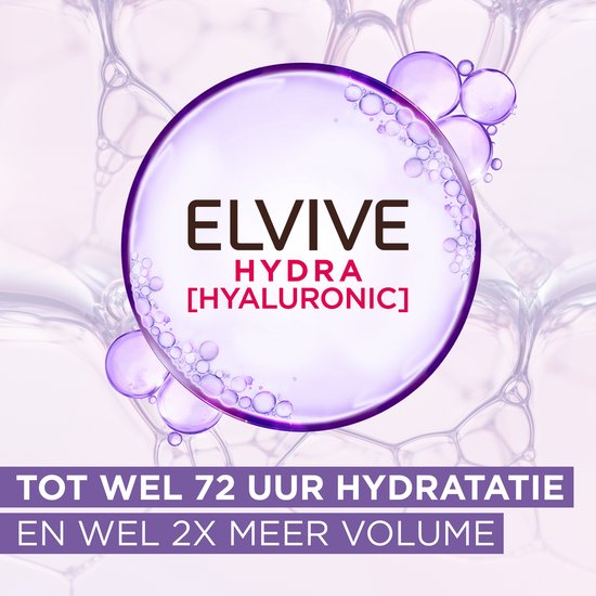 L'Oréal Paris Elvive Hydra Hyaluronic Shampoo - Intensive Feuchtigkeitspflege für glanzloses & trockenes Haar - 250 ml