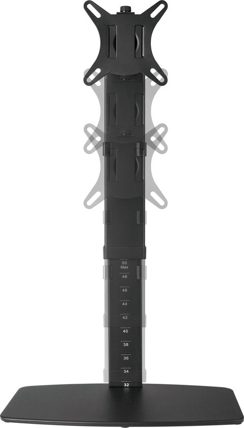 Höhenverstellbarer Monitorständer - Monitor schwenkbar neigbar drehbar