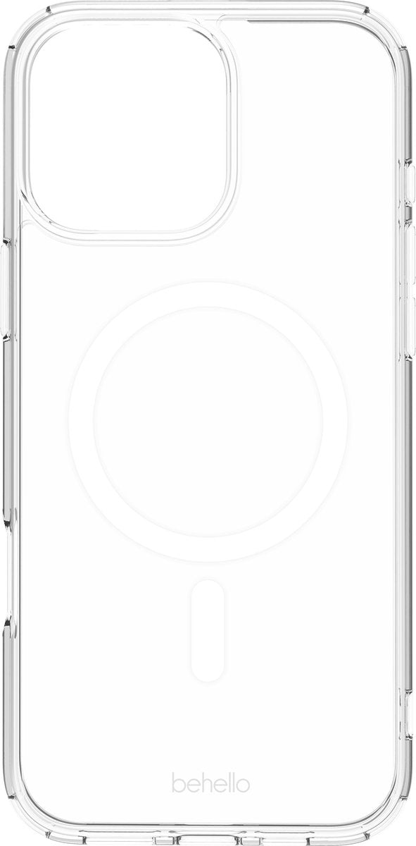 BeHello Tasche iPhone 16 Pro Max MagSafe - Transparent