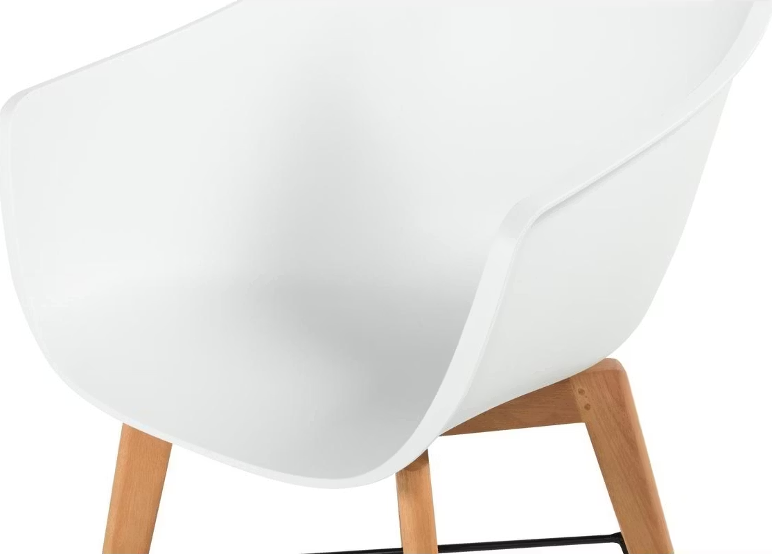 Hartman Iris Chair - 2x - Curved Technology - Naturweiß