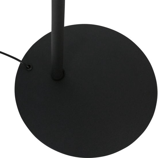 Stehlampe Daphne 2 4601ZW – schwarze Leselampe aus Metall mit verstellbarem Licht, Fernbedienung und einstellbarer Farbtemperatur – Steinhauer