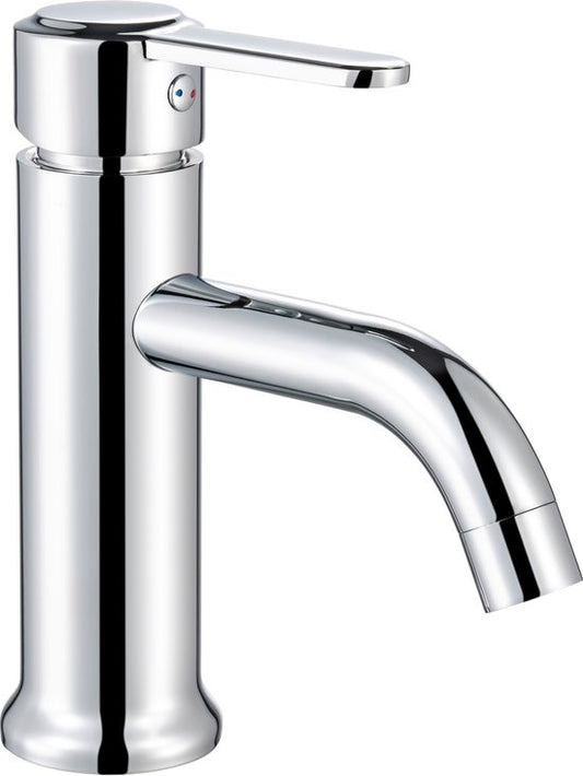 Inspire Badarmatur Silber inklusive Anschlüsse - Waschtischarmatur - Edelstahl - Silber