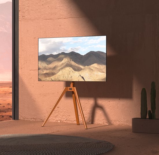 TV-Ständer Malerstaffelei Designstudio - drehbar - bis zu 65 Zoll