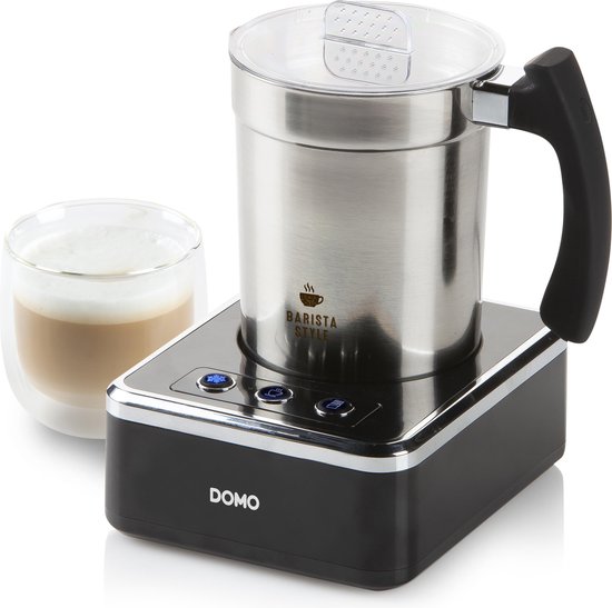 DOMO DO717MF Milchaufschäumer – Edelstahl – 650 W