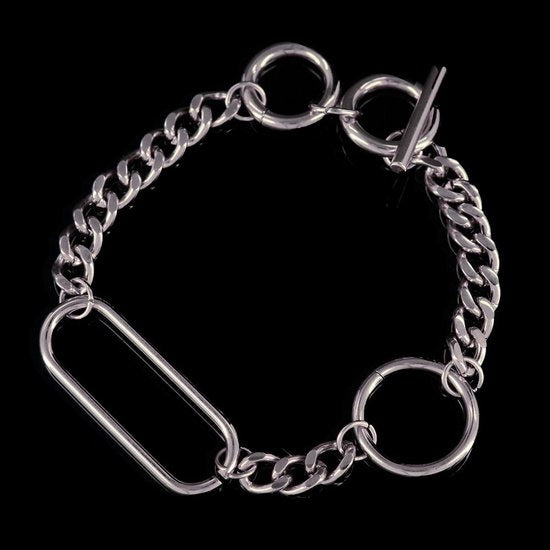 Laura Ferini Damenarmband Solo Tua Silver - Silbergliederarmband - 18K Weißgold vergoldet - Schmuck - Accessoires - Schmuck - Damenarmband