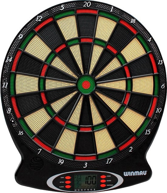 WINMAU - Ton Machine softip elektronisch dartbord met darts