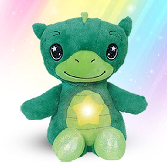StarBelly Dream Lites – Dinosaurier-Kuscheltier – Sternenprojektor – Nachtlicht – Kinder