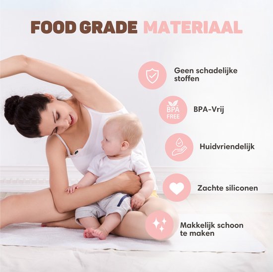 Vulpes Goods® BabyCare Hands-free Breast Pump - Tragbar - Doppelte elektrische Hands - 2 Stück - MAX Version