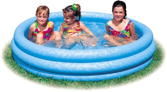 Intex Crystal Blue Aufblaspool – Ø 168 x 38 cm