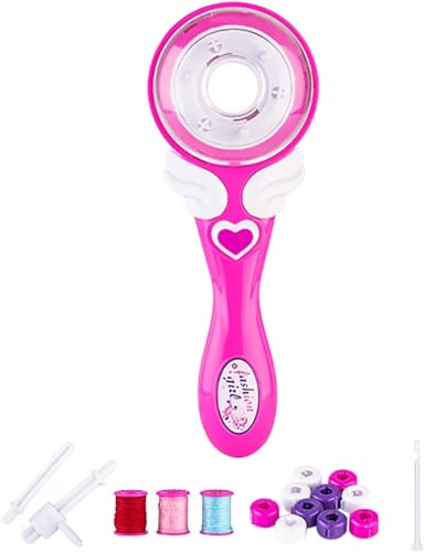 WHIZZBRAID Frisurenset für Mädchen – Kombinationsset aus automatischem Flechtgerät und Hair Bedazzler