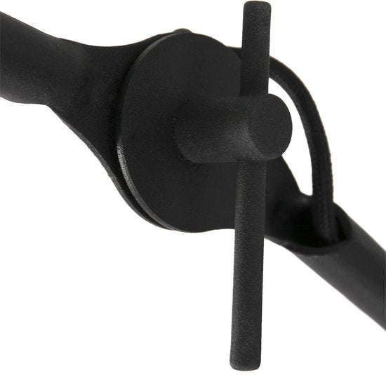 Wandleuchte Anne Light & Home Kasket – Schwarz
