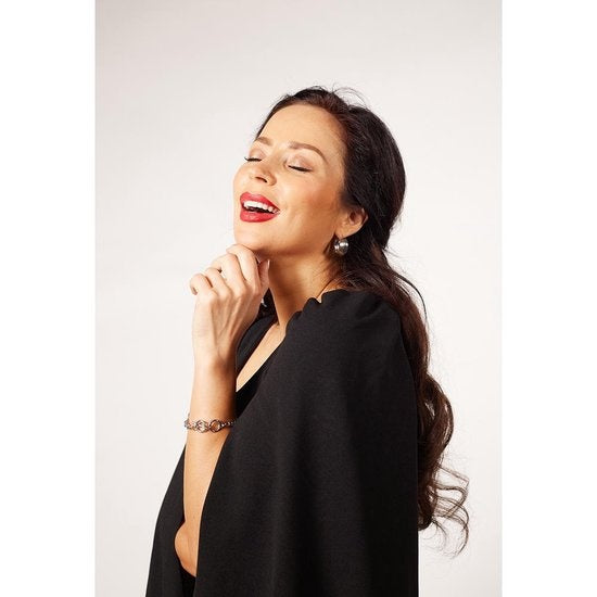 Laura Ferini Damenarmband Solo Tua Silver - Silbergliederarmband - 18K Weißgold vergoldet - Schmuck - Accessoires - Schmuck - Damenarmband