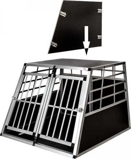 Transportbox - Hundewagen + Trennwand - 400652