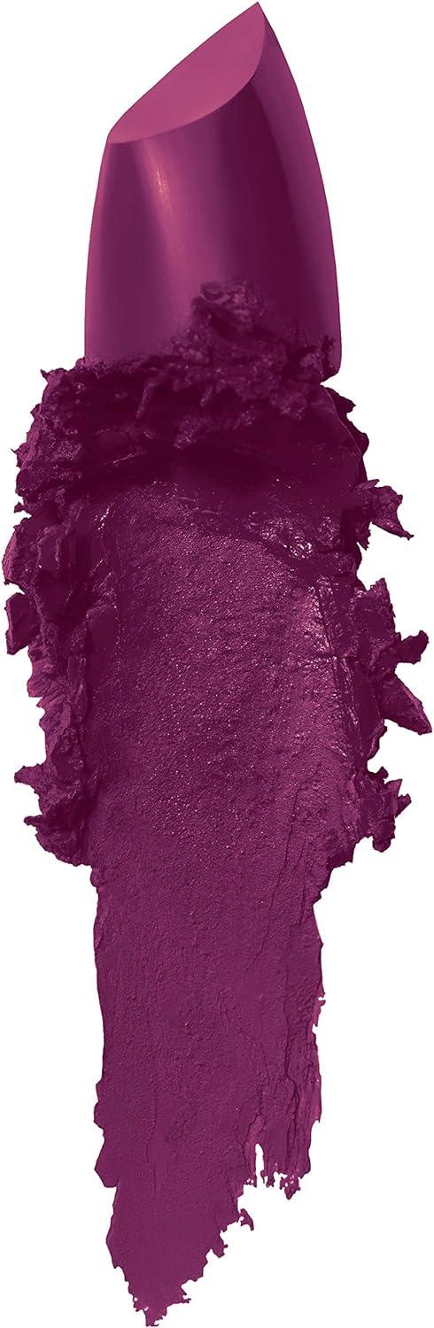 Maybelline Color Sensational Lippenstift – 338 Midnight Plum – Tiefes Violett – Cremige Formel mit Honignektar