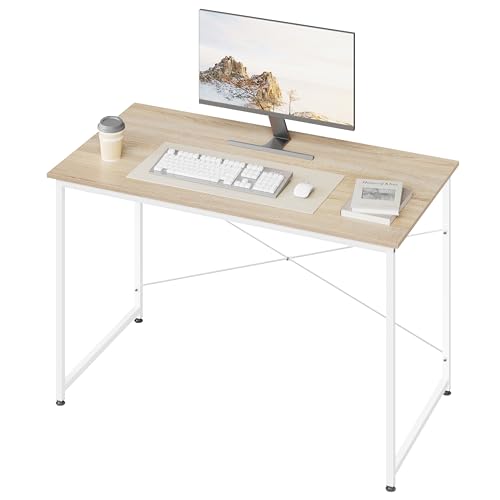 Woltu Computertisch Compact 120 x 60 cm Eiche hell