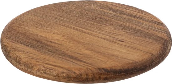 Secret de Gourmet Untersetzer – 6 Stück – Akazienholz – D10 cm – rund – lackiert – modern und klassisch