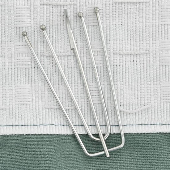 vidaXL – Vorhang – Leinenoptik – verdunkelnd – mit Haken – 290 x 245 cm – grün