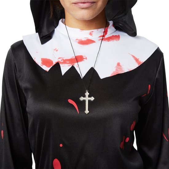 Dressforfun Faschingskostüm Gruselige Nonne – Damen – Größe XL