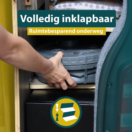 Colapz Faltbarer Wasserkanister 20 l Premium – BPA-freier Camping-Wassertank mit verriegelbarem Deckel und Hahn – Robuster Trinkwasserbehälter für den Außenbereich, den Garten und das Wohnmobil