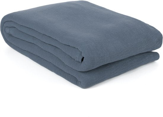 Gelbe ICA-Bettdecke - Pazifikblau - 180 x 260 cm