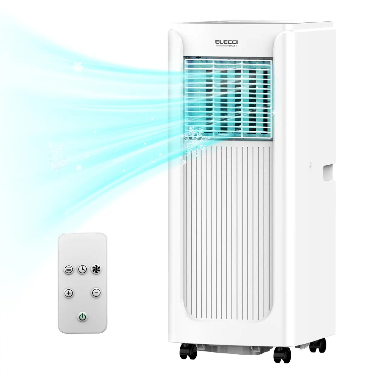 ELECCI Mobile Klimaanlage – 6000 BTU – 4-in-1 – Energieeffizienzklasse A