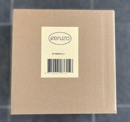 Ceruzo Doppel-Futternapf mit Ständer - 40x20x16 cm - Metall- MDF