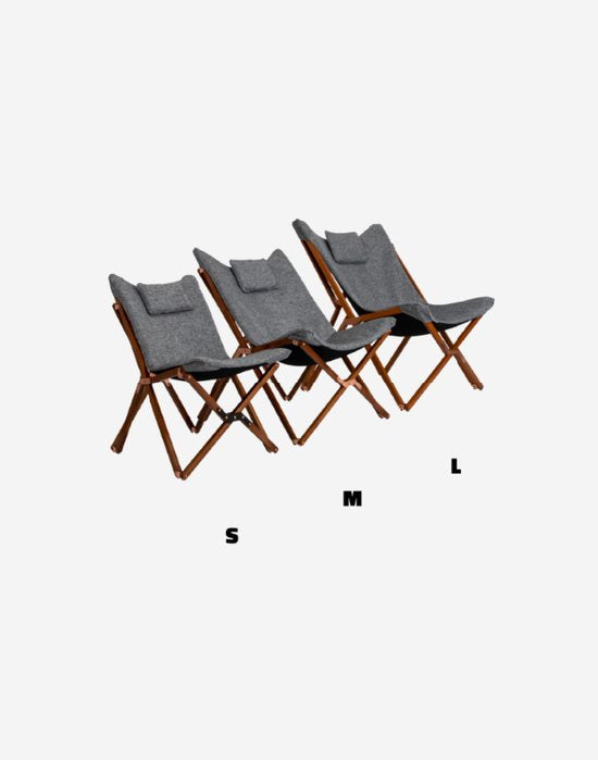 Bo-Camp - Urban Outdoor - Kinder Relaxsessel - Bloomsbury - S - Oxford Polyester - Beige