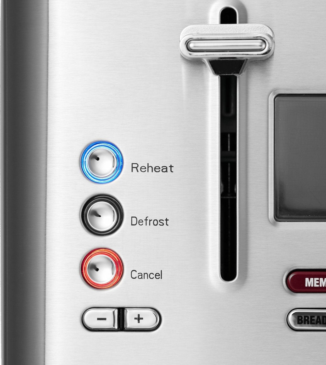 Solis Flex Toaster 8004 - Toaster Toaster - Mit Speicherfunktion - Silber