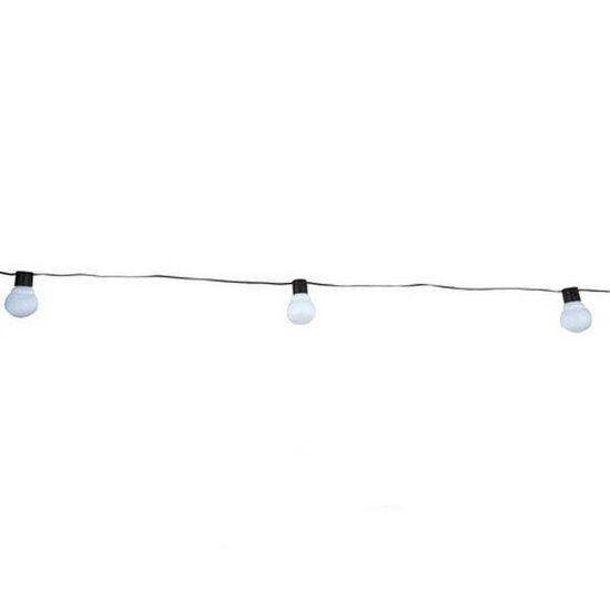 Party Lightning Partylichter - Gartenlichter - Kugeln 4,5cm Durchmesser - Weiß - 20 LED - 11 Meter