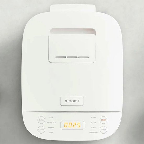 Xiaomi Multifunktionaler Reiskocher 4 l | Reiskocher | 10 Kochfunktionen | 30-Minuten-Schnellkochfunktion | 24-Stunden-Timer | 12 Stunden Warmhaltefunktion | Eierkocher