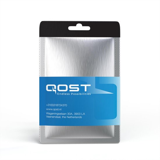 Qost – Premium-HDMI-Kabel 2.1 – HD High Speed 8K – Blau – 3 Meter – 8K 60 Hz – 4K 120 Hz – 48 Gbit/s