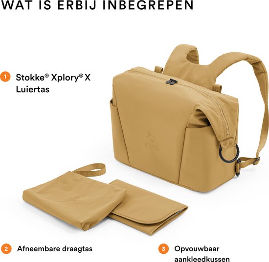 Stokke Xplory X Wickeltasche Golden Yellow