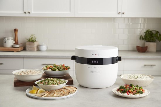 Instant Pot Reiskocher & Dampfgarer 4,8 l – 8 Programme – Slow Cooker – Anbraten – CarbReduce-Technologie – Bis zu 20 Portionen – Mehrkorn