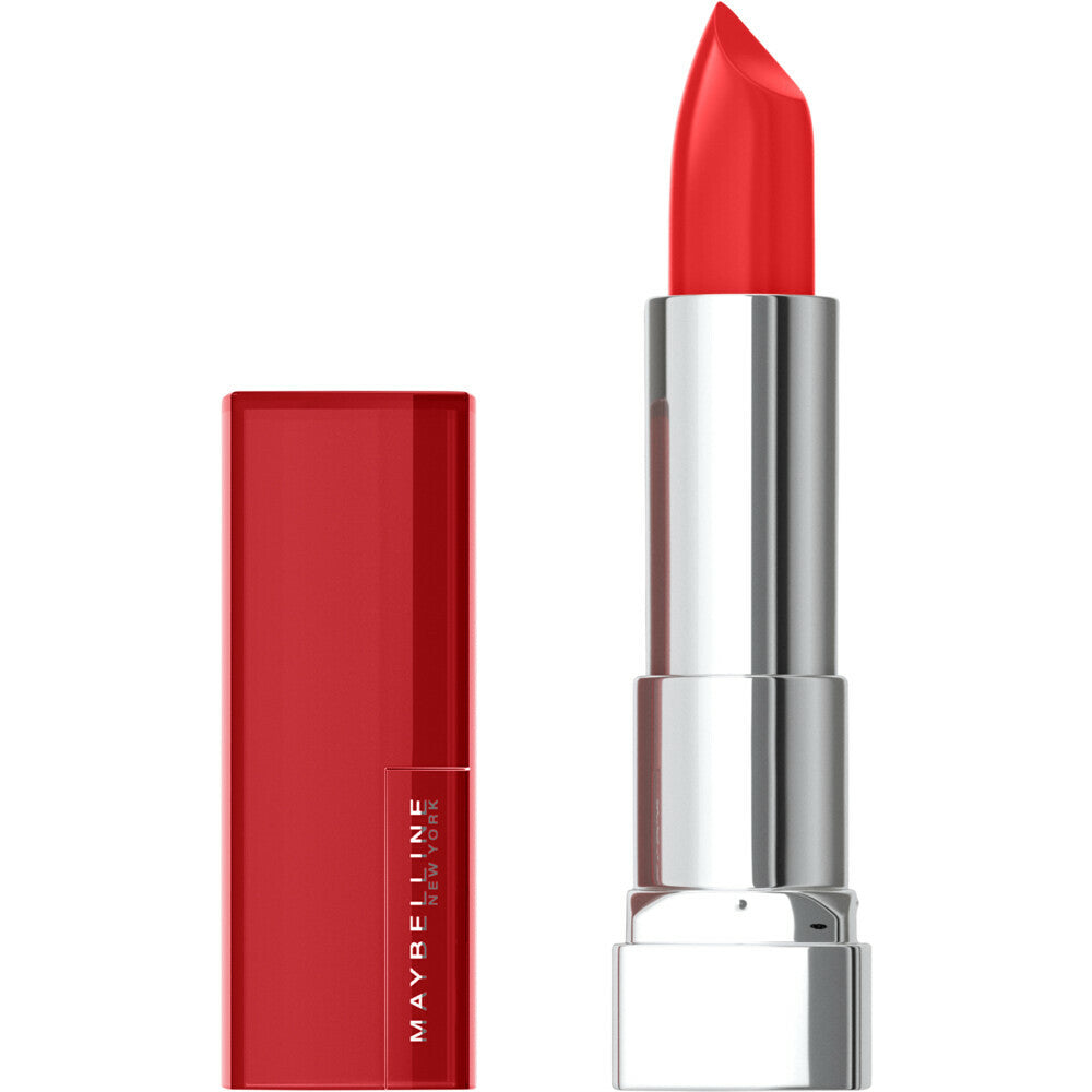 Maybelline New York Color Sensational Cream 344 Coral Rise Lippenstift – Feuchtigkeitsspendende Formel – Sheabutter – Intensive Farbe