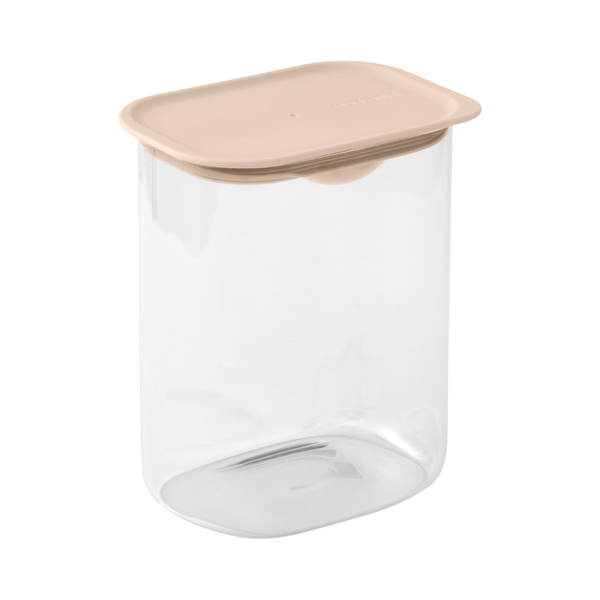 Brabantia Vorratsbehälter mit Messlöffel, 2 l – 18,3 x 15,4 x 10,6 cm